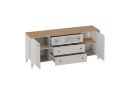 Тумба ТВ 2 двери 3 ящика Валенсия